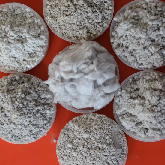 Garniture de frein utilisée en fibre minérale, tampon automatique en fibre minérale, fibre de cellulose